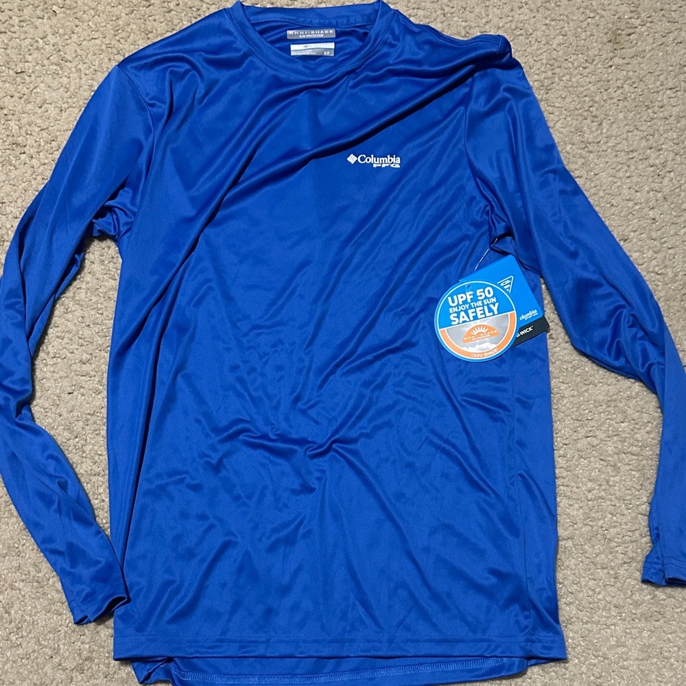 Columbia Royal Blue Performance Long Sleeve
